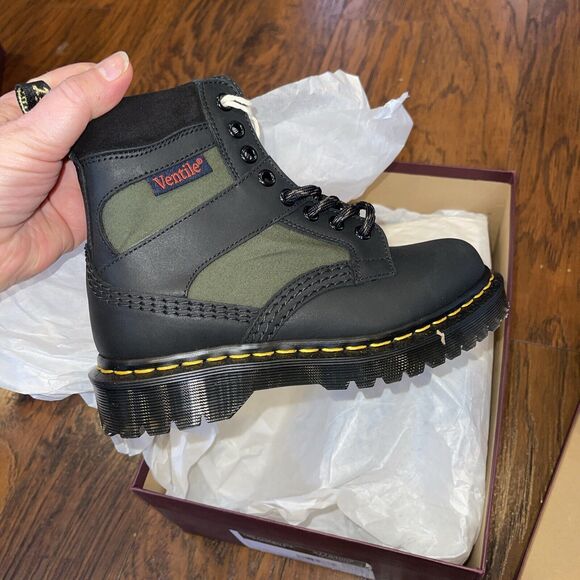 Dr. Martens Men’s Size 4 1460 Pascal Boots Black Olive